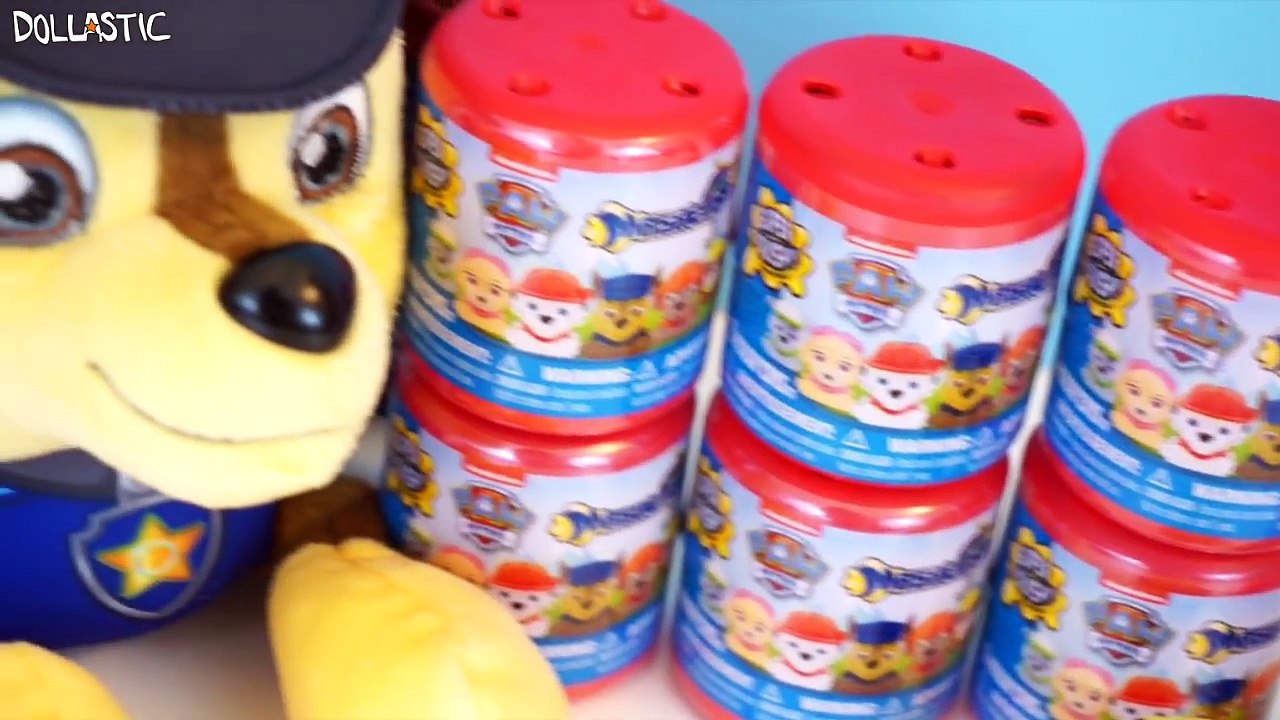 Paw Patrol Mashems/Fashems Surprise Eggs Capsules!