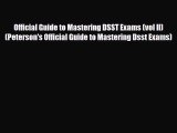 [PDF] Official Guide to Mastering DSST Exams (vol II) (Peterson's Official Guide to Mastering