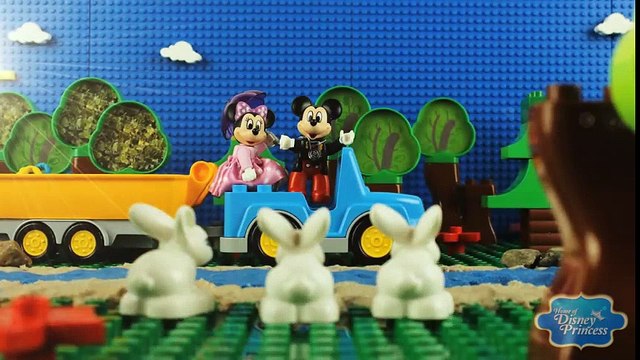 ♥ LEGO Mickey Mouse Clubhouse BBQ PARTY AT DONALD DUCK HOUSE (Episode 3) Old Cartoons
