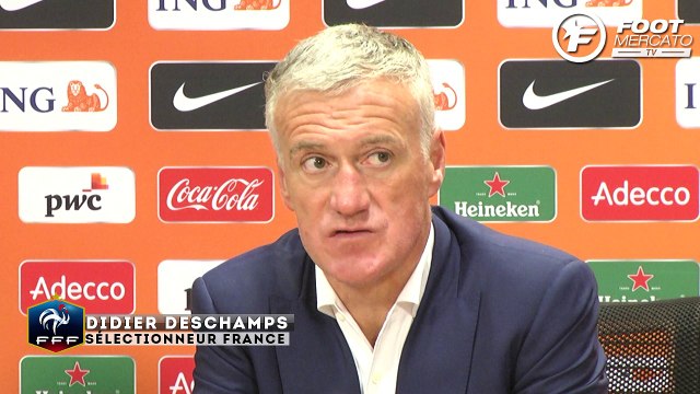 France : la réaction de Didier Deschamps