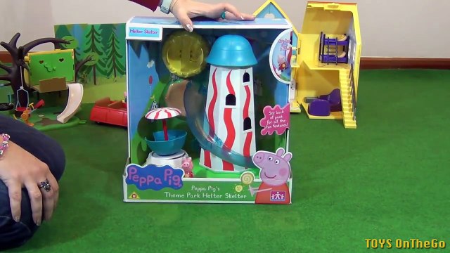 Peppa Pig Parque de Atracciones del Tobogán Espiral - Juguetes de Peppa Pig