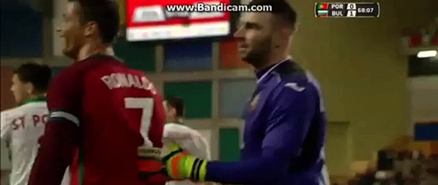 Cristiano Ronaldo incredible MISS - Portugal 0-1 Bulgaria 25-03-2016