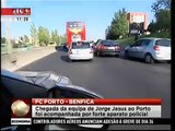 Cem polícias escoltam autocarro do Benfica até ao Porto