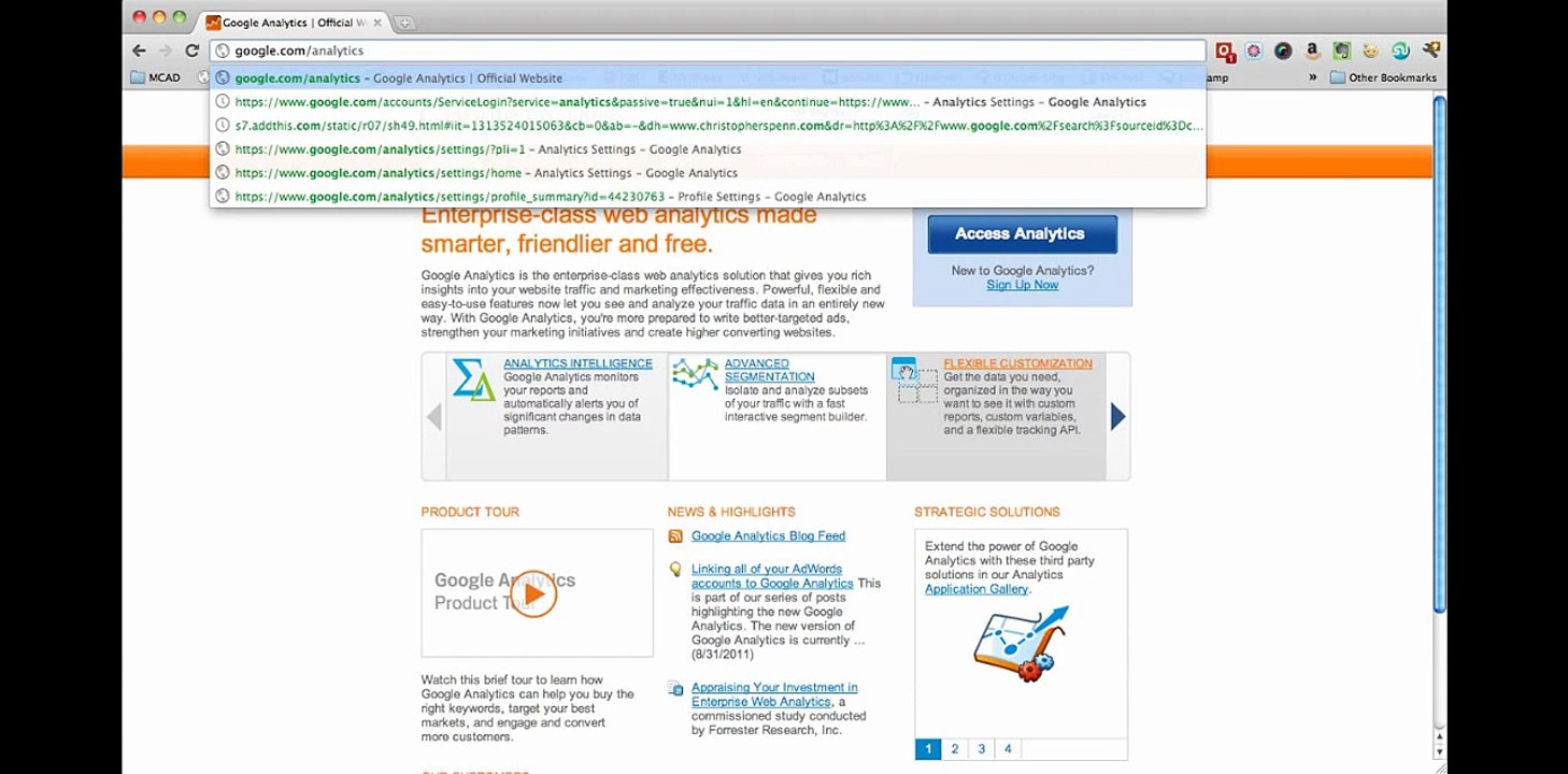 Google Analytics - How to set up a Google Analytics account