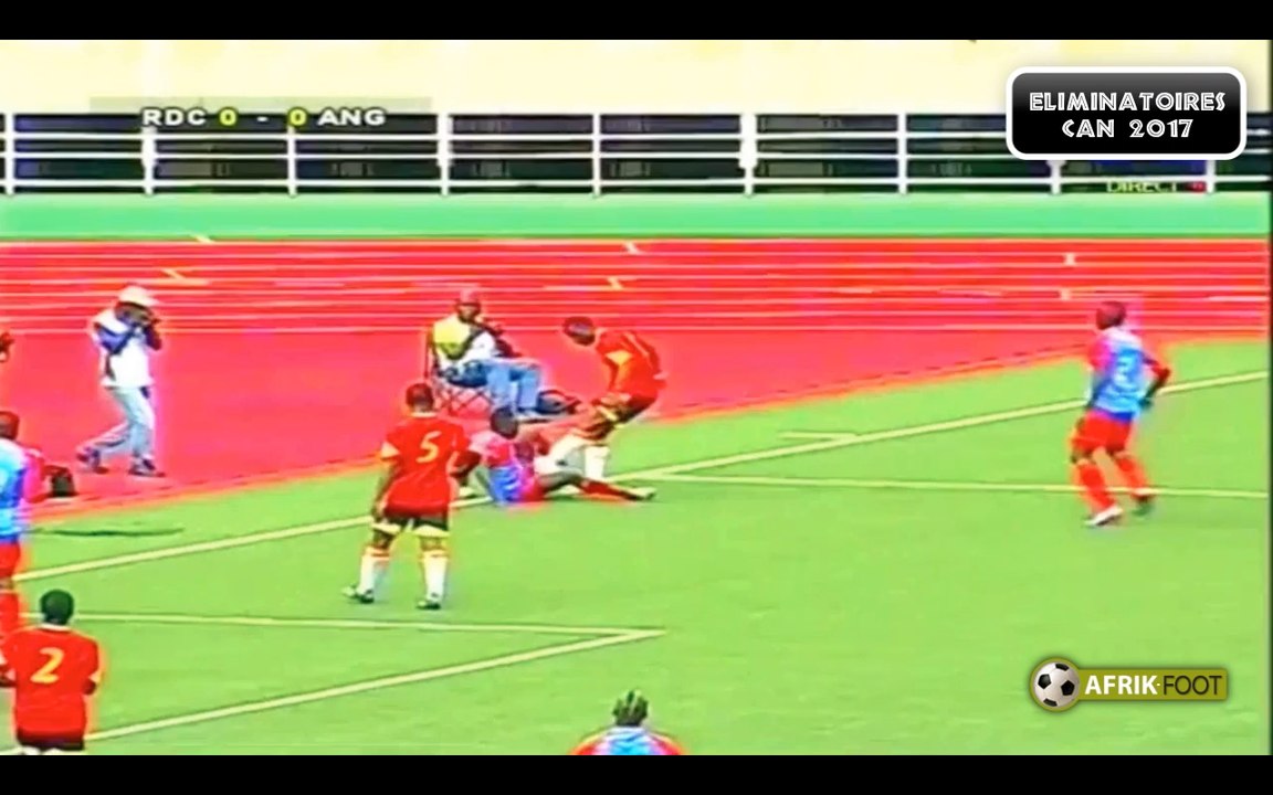RDC : Coup de pied dans les parties génitales de Firmin Mubele | Qualifications CAN 2017