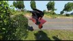 BeamNG.Drive: 5200 HP Wheelie Truck: Flips and Spins