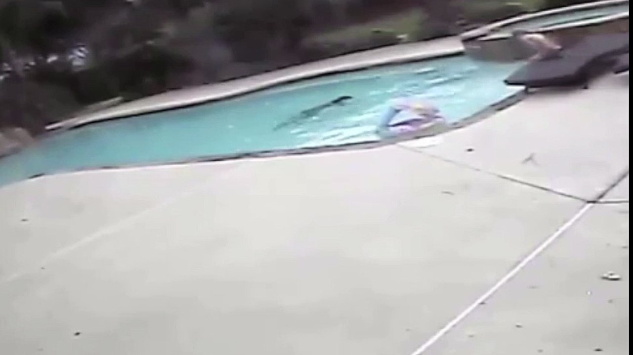 Niña de 5 años salva a madre de ahogarse en la piscina