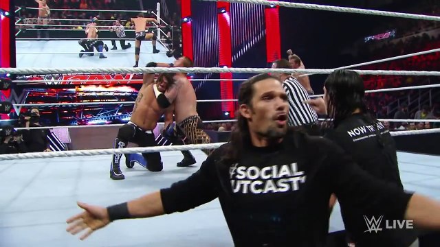 Chris Jericho & AJ Styles vs. Heath Slater & Curtis Axel: Raw, February 22, 2016