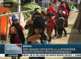 Grecia: campamento de Idomeni, en las más precarias condiciones