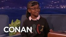 Marsai Martin Doesnt Know Too Much About Conan - CONAN on TBS