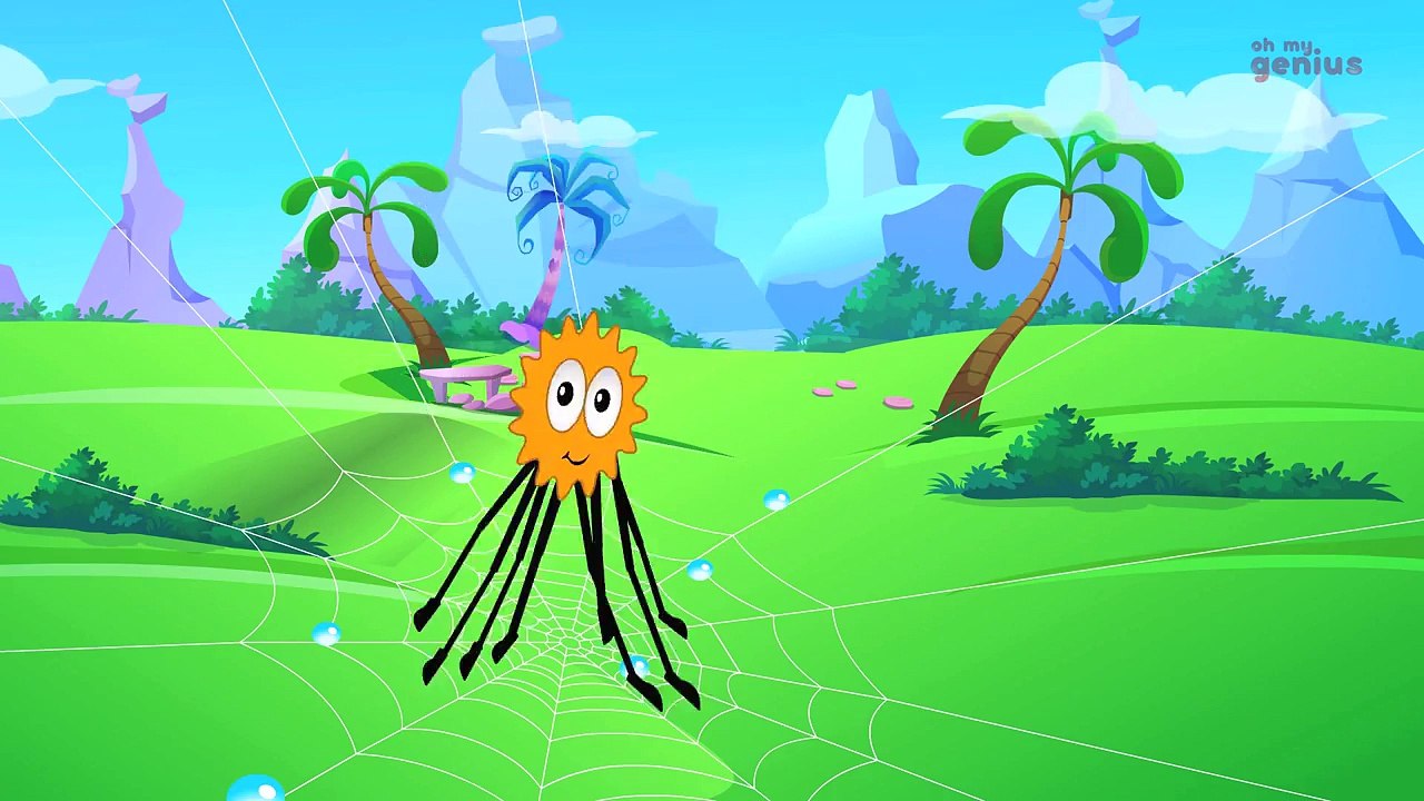 Nursery Rhymes From Oh My Genius INCY WINCY SPIDER NURSERY RHYME