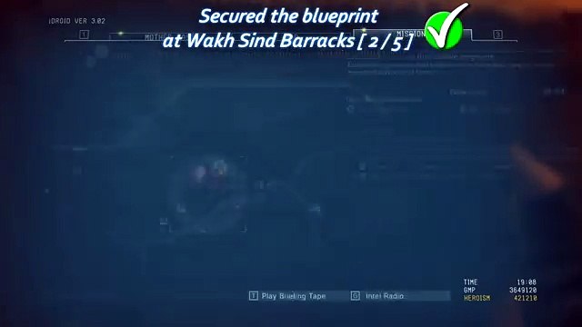 Metal Gear Solid V The Phantom Pain - Mission 5 S-Rank All mission Tasks 【 Over the Fence 】