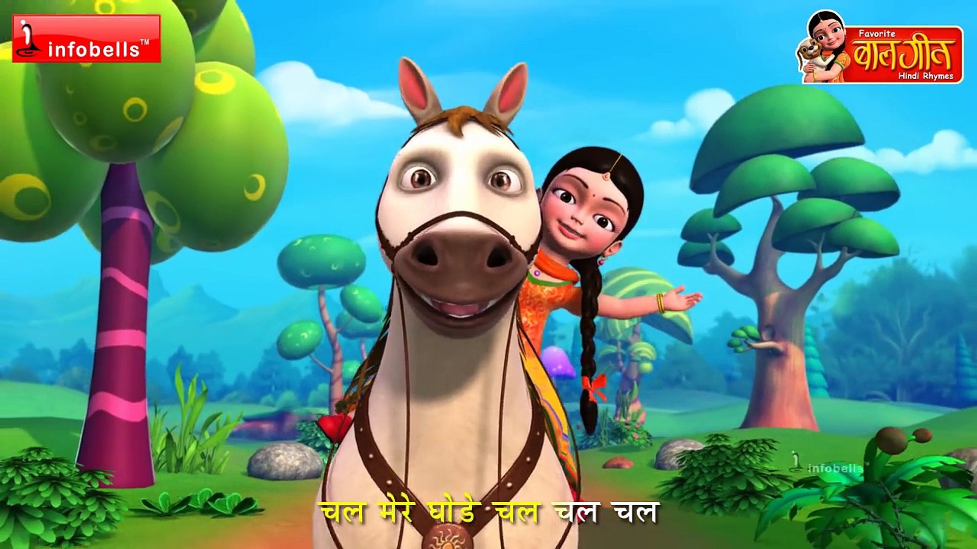 Chal Mere Ghode Tik Tik Hindi Rhymes for Children - video Dailymotion