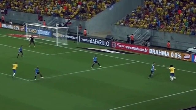 Douglas Costa Goal - Brazil 1-0 Uruguay 26-03-2016