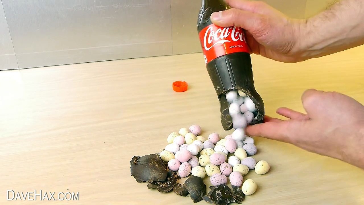 Chocolate Coca Cola Bottle Shape - Easter Egg Surprise