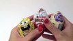 SpongeBob, Dora The Explorer and Kinder Surprise Chocolate Eggs Unboxing