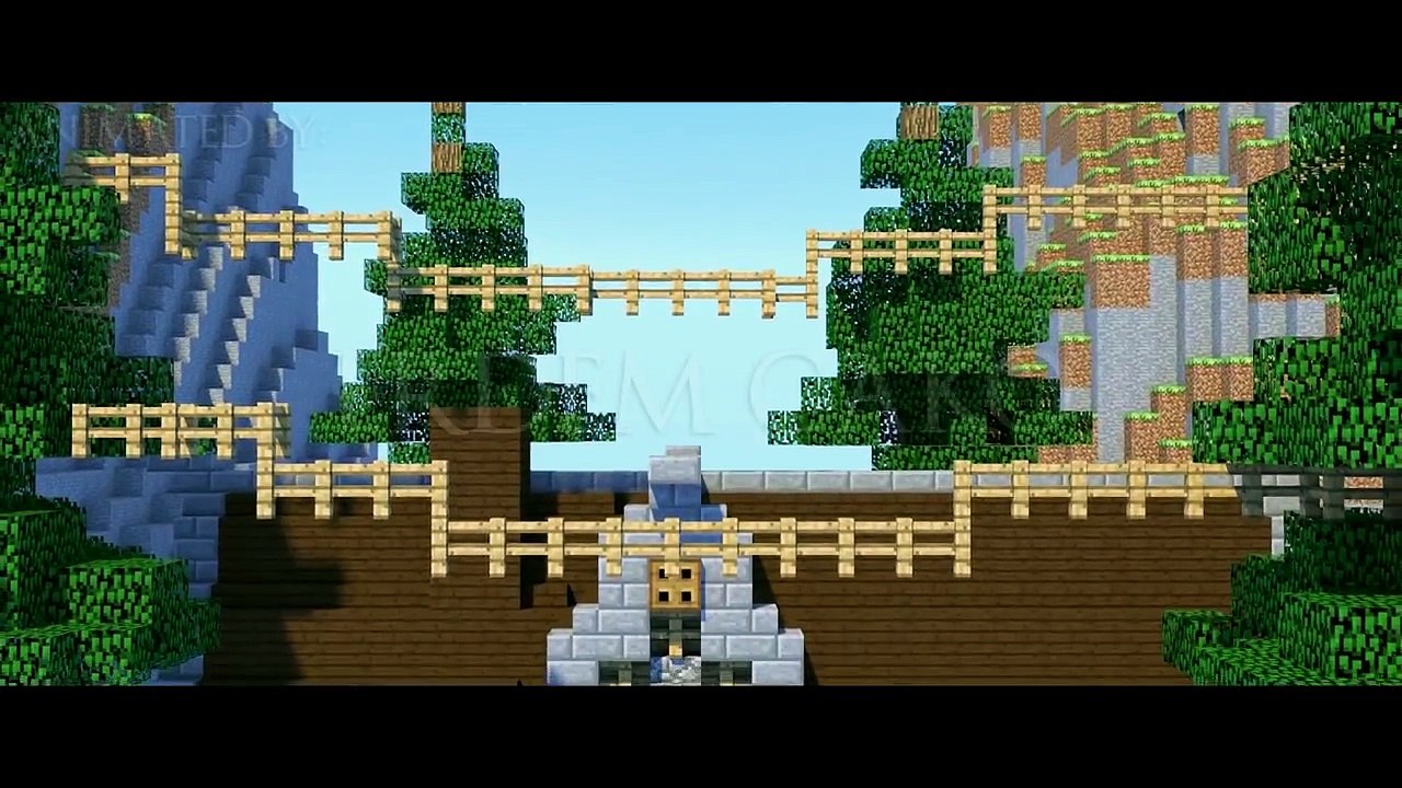 Minecraft Evi Şarkısı Animasyonlu Klip A Minecraft Original Music Video !