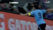 Luis Suarez Goal - Brazil 2-2 Uruguay - 25-03-2016
