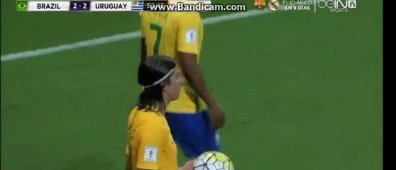 Edinson Cavani Super Skills - Brazil 2-2 Uruguay 26-03-2016