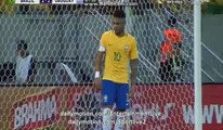 Neymar Gets INJURED Brazil 2-2 Uruguay