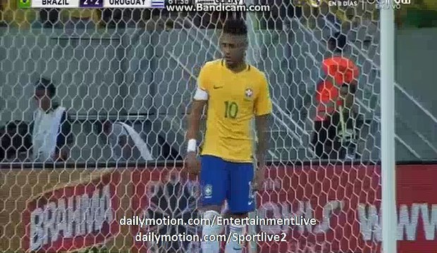 Willian Amazing Elastico Skills - Brazil 2-2 Uruguay
