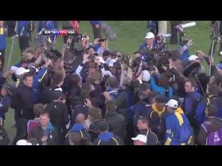 Ryder Cup : célébration de la victoire !