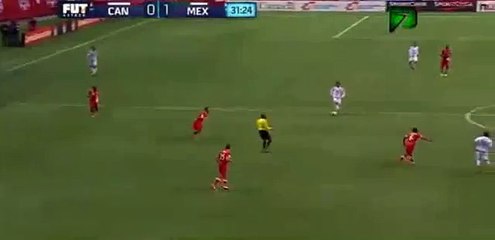 Javier Hernandez Goal ~ Canada vs Mexico 0-1