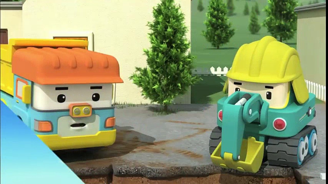 Robocar Poli S| #03.Concrete fuss  Robocar Poli Dessin Animé