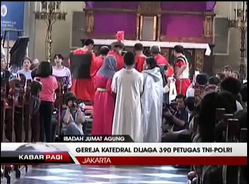 Pengamanan Paskah, Polisi Jaga Sejumlah Gereja di Jakarta