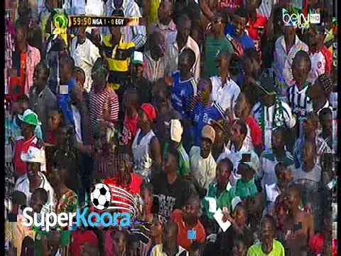 اهداف مباراة ( نيجيريا 1-1 مصر ) تصفيات كأس أمم أفريقيا