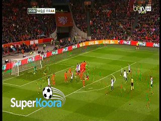 اهداف مباراة ( هولندا 2-3 فرنسا ) مباراة ودية