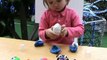 Сюрпризы из теста/пластилина ПлэйДо открываем игрушки Surprises de jouets d'argile Playdoh