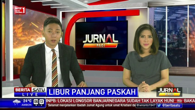 Libur Paskah, Jalur Pantura Tegal Padat Kendaraan Pemudik