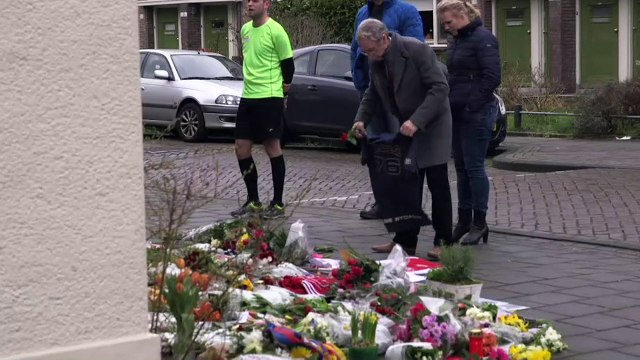 Homenagens para a lenda do futebol