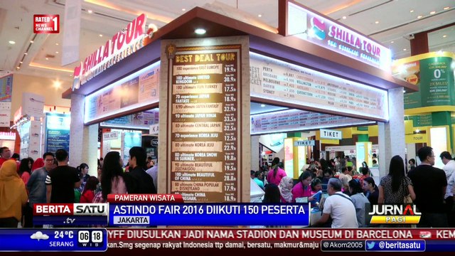 Warga Berburu Promo Paket Wisata di Astindo Fair 2016