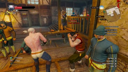 THE WITCHER 3 WALKTHROUGH PART 192 - FISTS OF FURY NOVIGRAD
