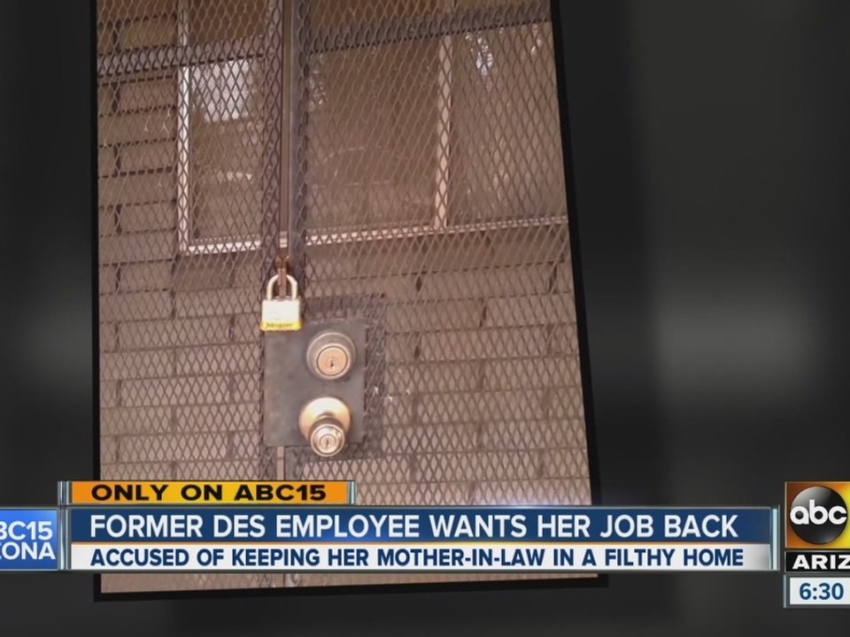 DES employee wants job back after mother-in-law found locked inside home