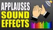 PUBLIC DOMAIN - FREE SOUND EFFECTS  APPLAUSES - AUDIENCE REACTIONS - EFECTOS DE SONIDO APLAUSOS