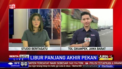Ruas Tol Cikampek Sabtu Pagi Lancar