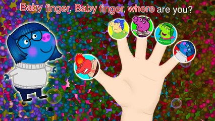 Peppa Pig Finger Family Inside Out Nursery Rhymes Lyrics and More