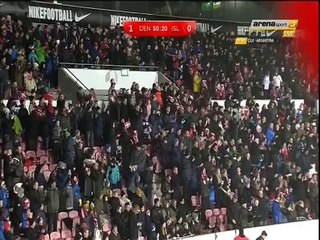 1-0 Jorgensen Goal International  Friendly - 24.03.2016, Denmark 1-0 Iceland