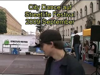 City Dance Streetlife 2009 HipHop Duo Alex mit Jasmin und weitere