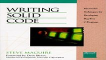 Download Writing Solid Code  Microsoft Programming Series