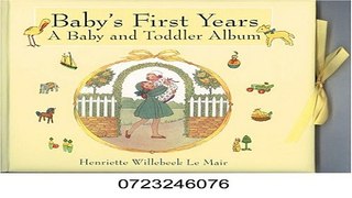 Download Baby s First Years  Golden Days Baby Books
