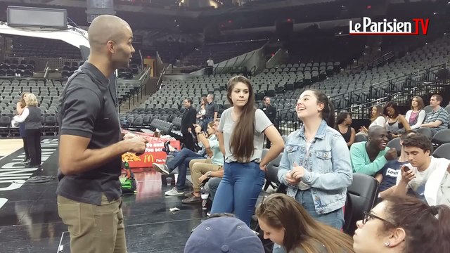 Tony Parker accueille des ados basketteurs dans son royaume de San Antonio
