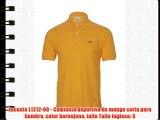 Lacoste L1212-00 - Camiseta deportiva de manga corta para hombre color berenjena talla Talla