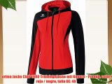 erima Jacke Club 1900 Trainingsjacke mit Kapuze - Prenda color rojo / negro talla DE: 48