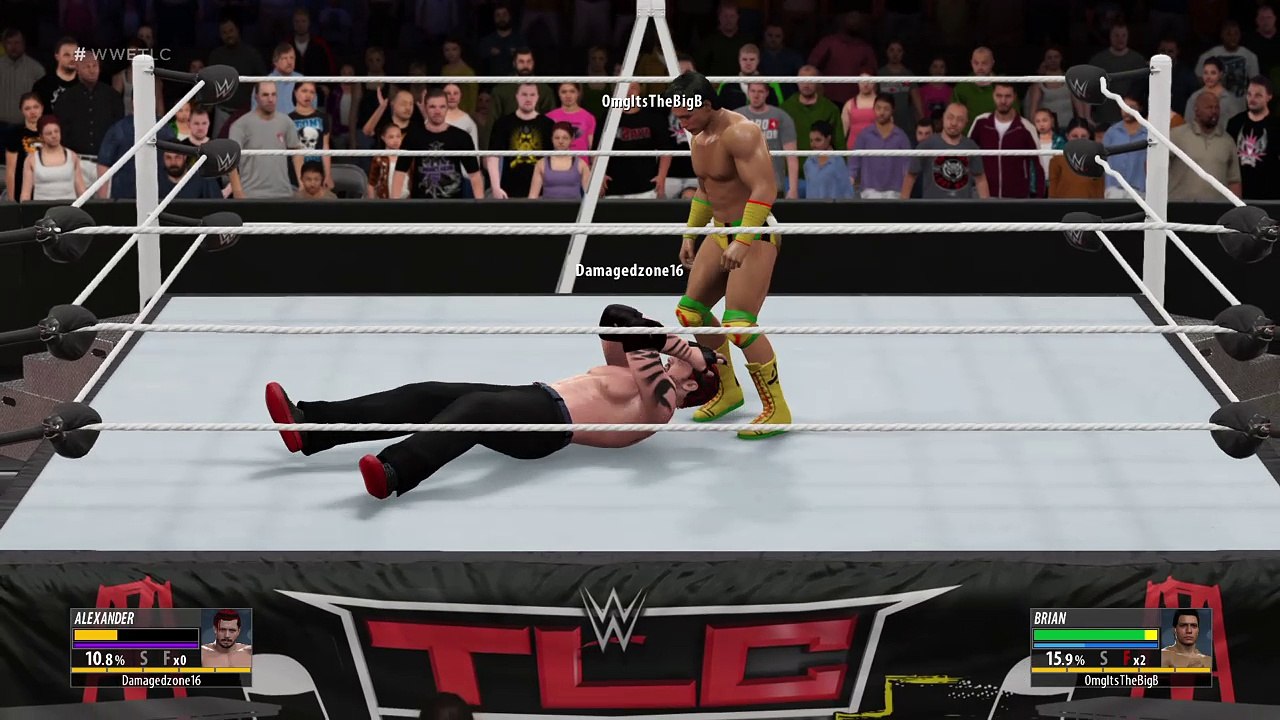 WWE 2K16 PCW WHC TLC Match