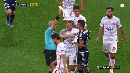 A-League star escapes red for shocking kung-fu challenge March 25,2016