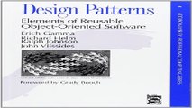 Download Design Patterns  Elements of Reusable Object Oriented Software